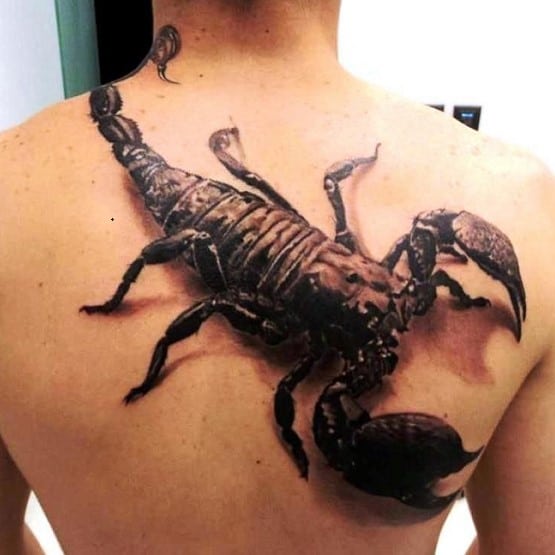 Scorpion 3D Tattoo 6