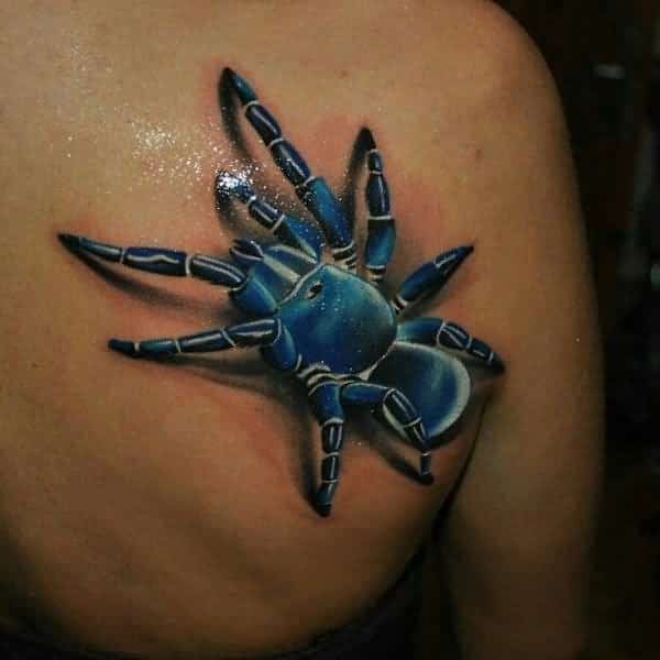 Spider 3D Tattoo 14