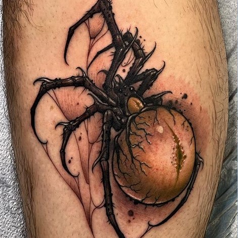 Spider 3D Tattoo 15