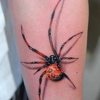 Spider 3D Tattoo 5