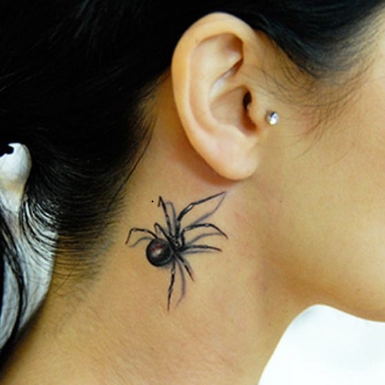 Spider 3D Tattoo 7