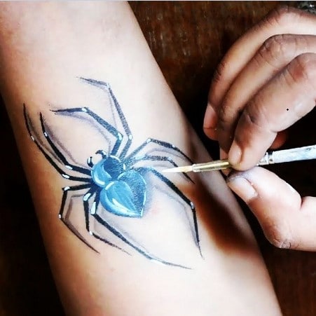 Spider 3D Tattoo 9