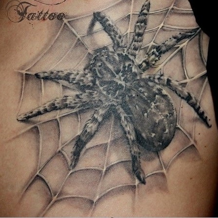 Spider 3D Tattoos 11