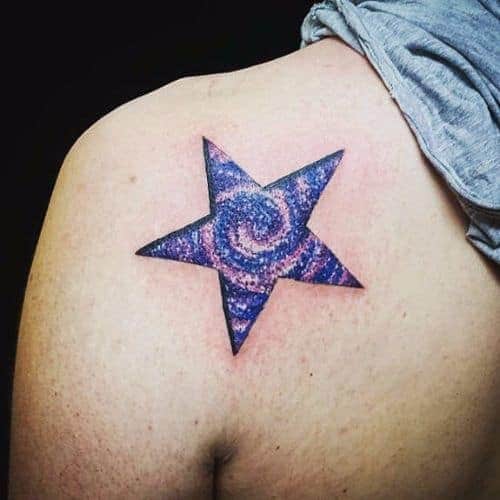 Star 3D Tattoo 12