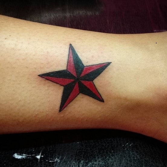 Star 3D Tattoo 7
