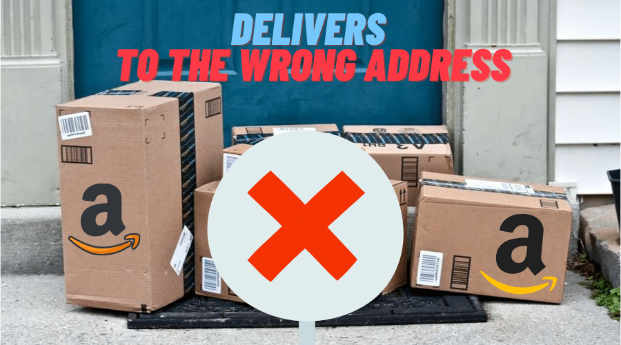 When Amazon Delivers to the wrong address