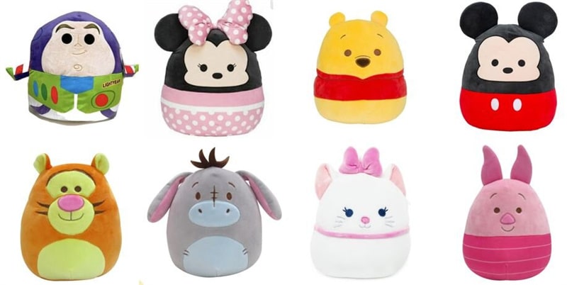Disney Squishmallow Characters