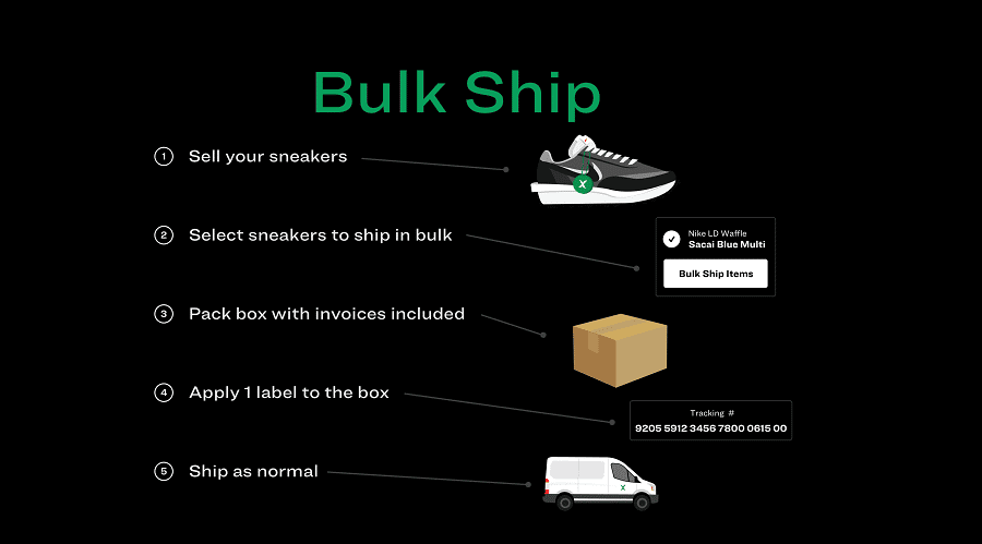 Bulk Shipping on StockX