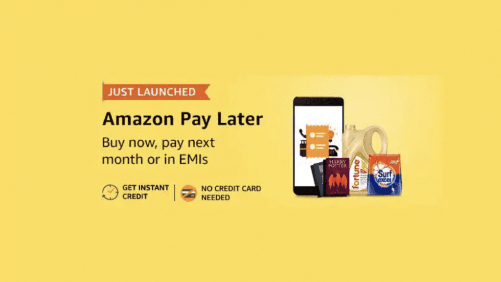 Purchase using Amazon Pay Later
