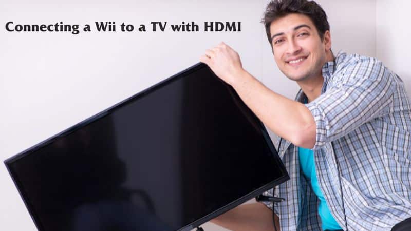 Connecting a Wii to a TV with HDMI